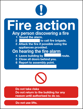 Fire Action Notice